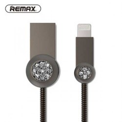 Зарядный кабель Remax Moon RC-085i iPhone 7 Grey 1m